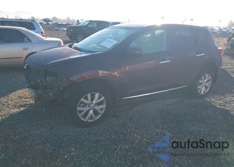 2013 Nissan Murano S z USA, uszkodzony, nr VIN JN8AZ1MWXDW323199